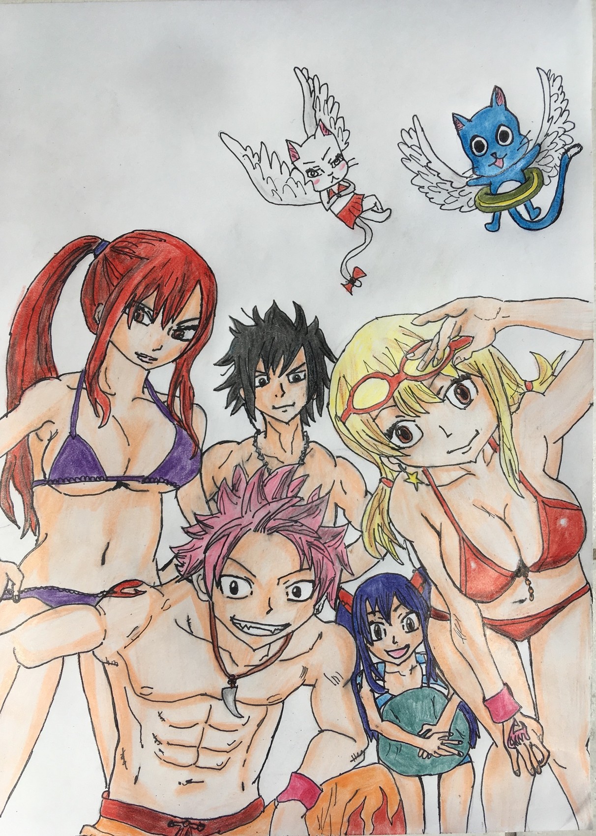 Dessin Fairy Tail 1