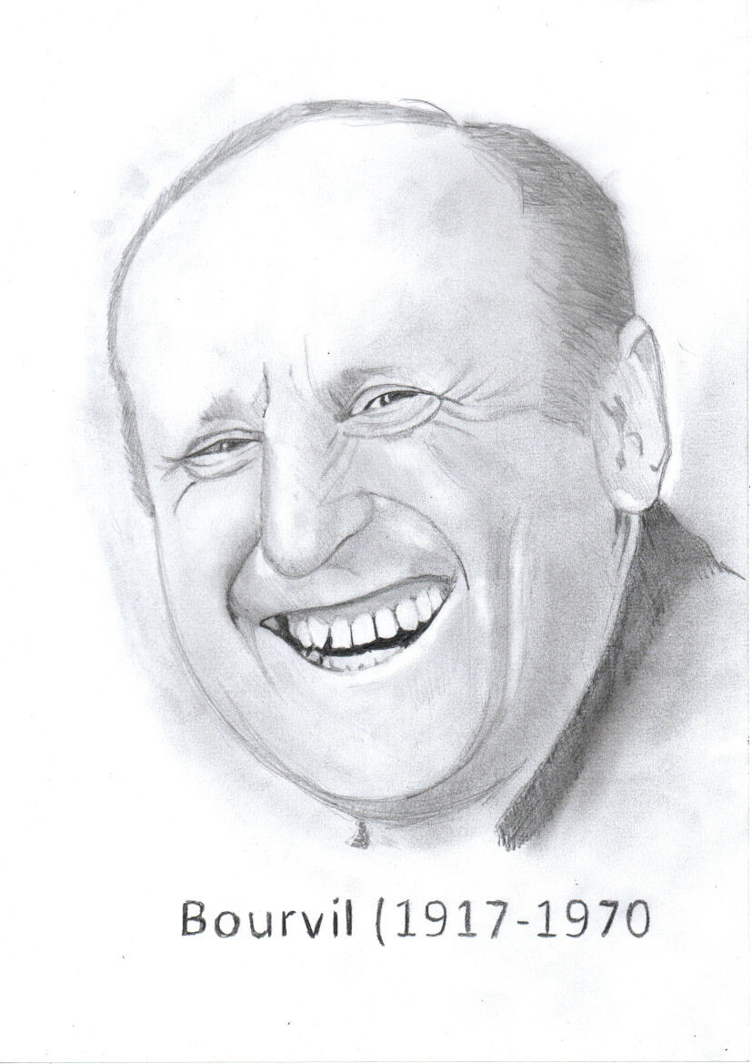 Dessin Bourvil 