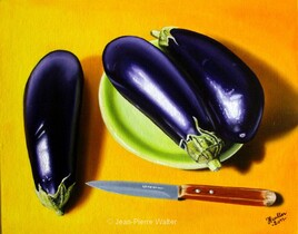 Aubergines (20 x 25 cm)