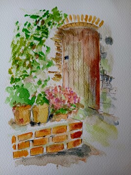 la porte du jardin