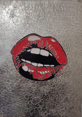 La bouche rouge