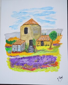 Ferme tourelle en Provence