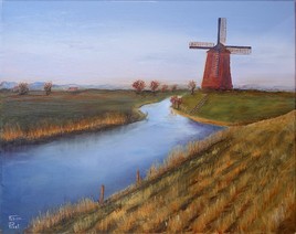 Moulin dans la campagne