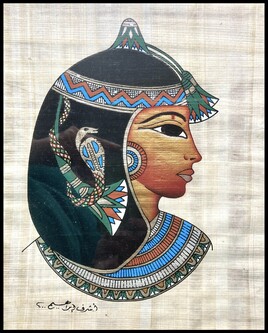 Cléopâtre / Painting Cleopatra