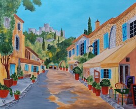 Rue d'un village de Provence