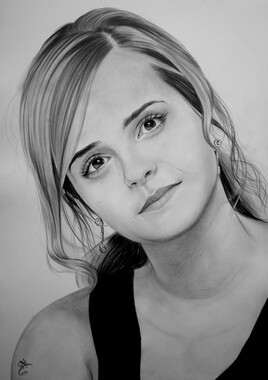 Emma Watson Dessin 'Hermionegranger"