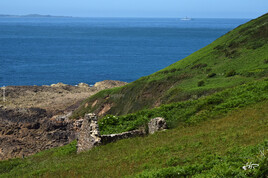 Ruines sur le sentier des douaniers