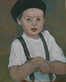 l'enfant au beret