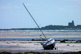 Contre jour su l'estuaire