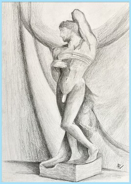 Esclave mourant de Michel-Ange / Drawing Michelangelo's Dying Slave