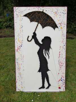 little girl ( umbrella )