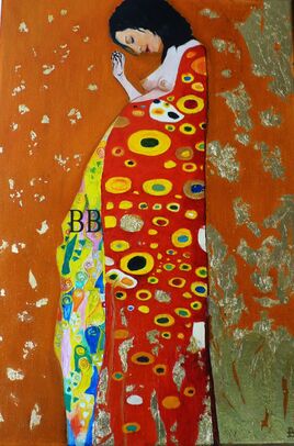 "L'espoir", d'après Gustav Klimt