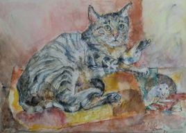 Le chat du peintre