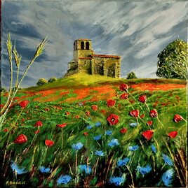 La chapelle aux coquelicots