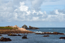 Rochers sous nuages