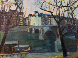 "Le pont neuf" par Micheline Masse