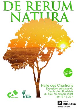 AFFICHE CAB de l'EXPO DE RERUM NATURA BORDEAUX 24