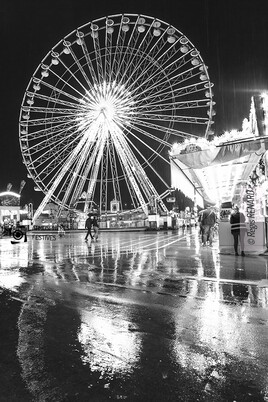 Manège : Par un soir de pluie