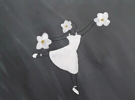 danseuse aux 3 fleurs