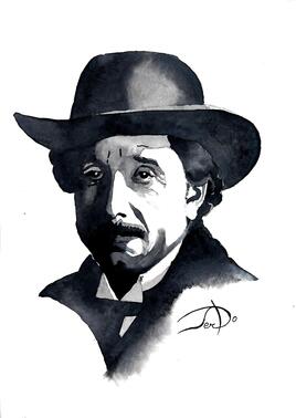 portrait d'Albert Einstein