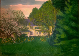 La maison du peintre au printemps