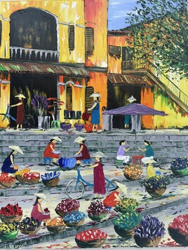 Marché vietnamien