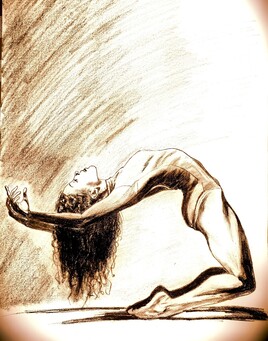 Croquis danseuse