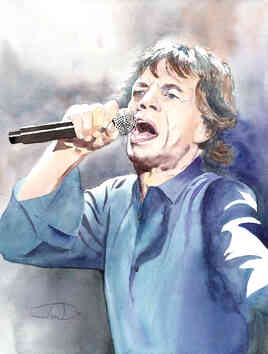 Mick Jagger en concert