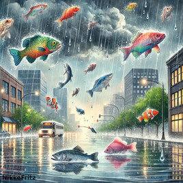 pluie de poissons