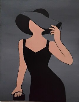 Femme au chapeau