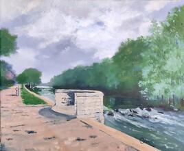 Les quais de Marne à Saint-Dizier