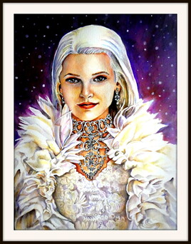 La Reine des Neiges ou déesse de l'hiver
