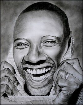 Omar sy dessin portrait