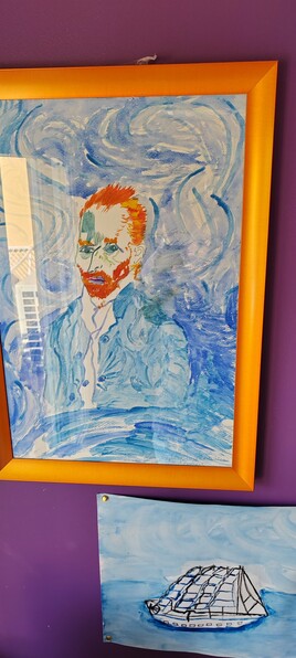 Portrait de van gogh