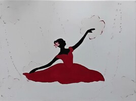 danseuse rouge