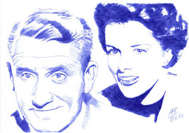Katharine Hepburn & Spencer Tracy
