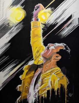 Tableau de Freddie Mercury